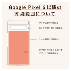 Google Pixel 8 ケース GooglePixel7a ケース GooglePixel7 Pro 手書き 花 6枚目の画像