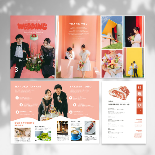 ⭐️人気No.1⭐️ポパイ風プロフィールブックテンプレート/Canva/結婚