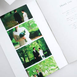 【即ダウンロード可】 Canva用プロフィールブックテンプレート・プリントパック #Forest 結婚式/席次表 5枚目の画像