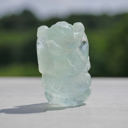 ガネーシャ　フローライト　380g ガネーシャ フローライト 380g