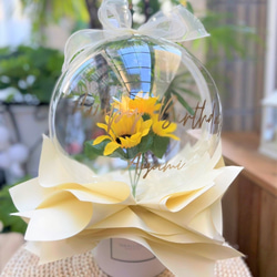【Sunflower box】Flower in Balloon 3枚目の画像