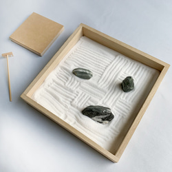 Zen Garden枯山水セット（三波石）小サイズ 2枚目の画像