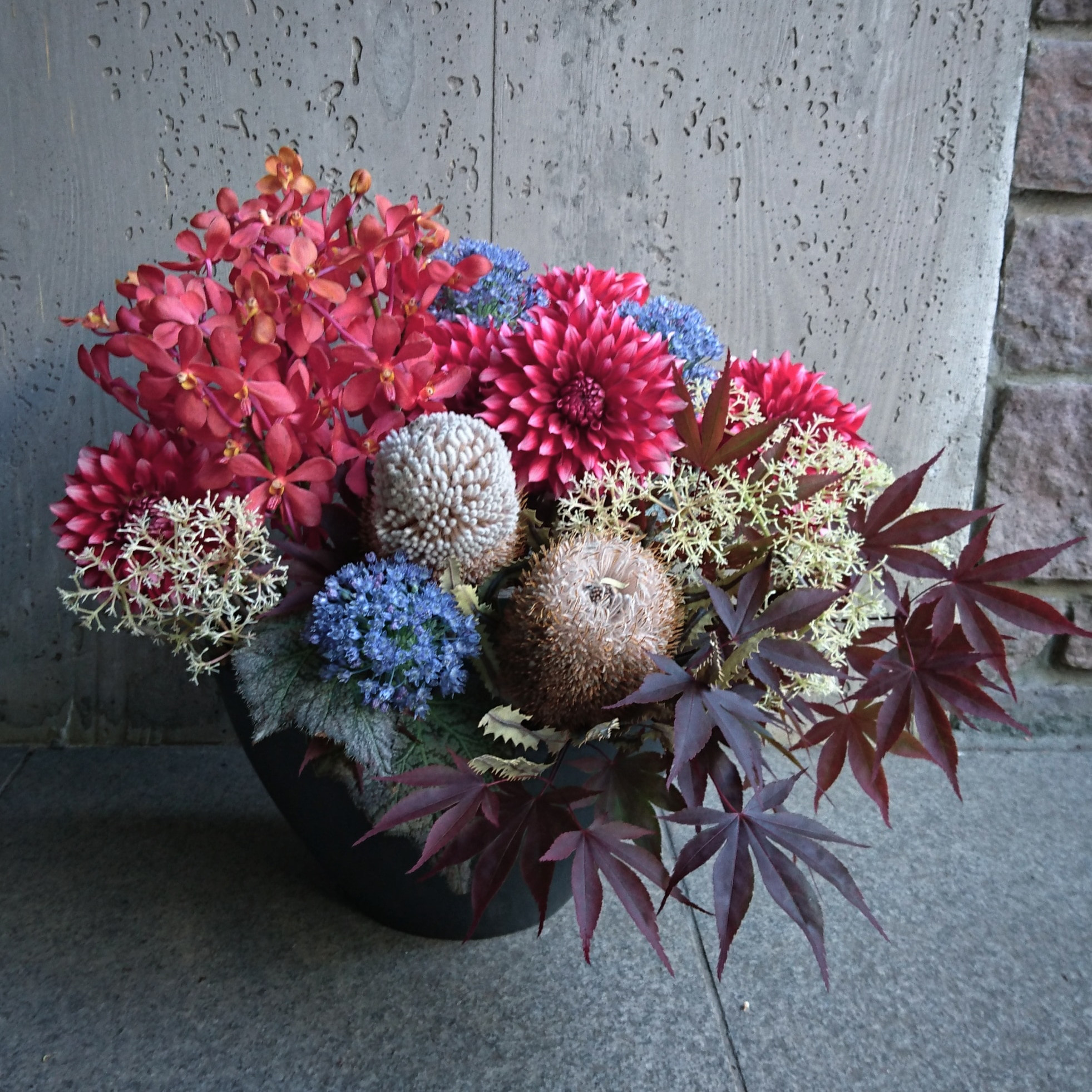 ARATAの和イルドフラワーアレンジメント　※生花のアレンジメントです