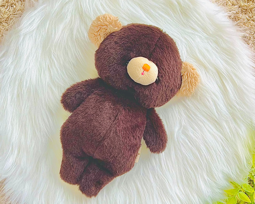 おっとりくまくん ぬいぐるみ ハンドメイド くま （ハンドメイド