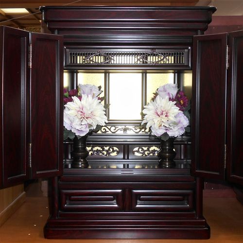 仏花 ミニ 1対 トルコキキョウ・ダリア アーティシャルフラワー 仏壇