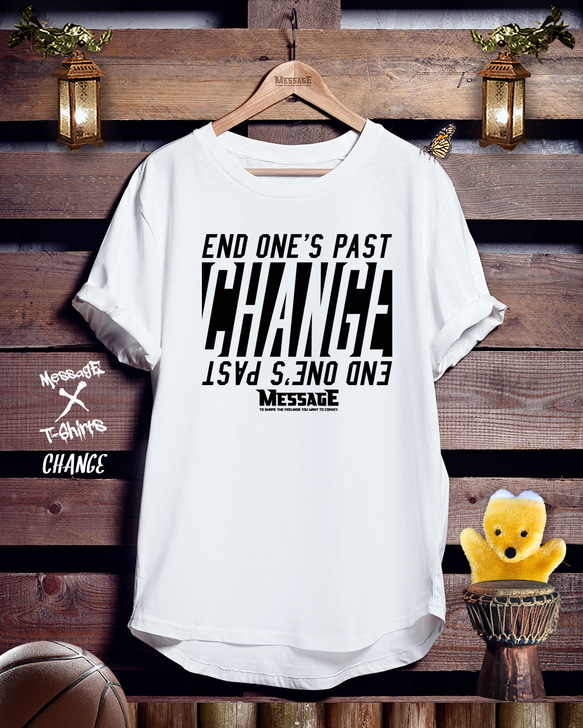 ストリートロゴTシャツ「CHANGE」 Tシャツ ｢MessagE｣ 通販