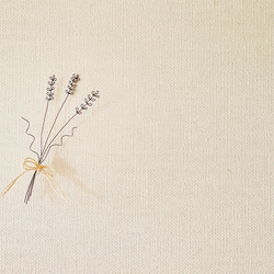 ラベンダーの花束♡︎ワイヤーアート♡︎リボンつき 2枚目の画像