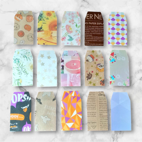 和美様専用 豆ポチ袋100枚と四つ折りサイズポチ袋 サンスター