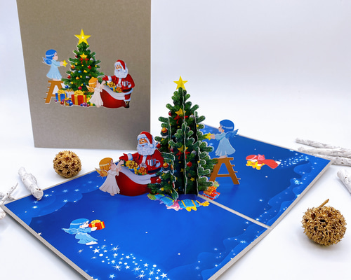 クリスマスボード クリスマスツリー ハンドメイド アッセンドルフト