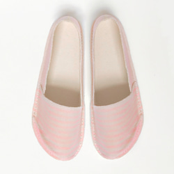 Pale Stripe Canvas Shoes 第4張的照片