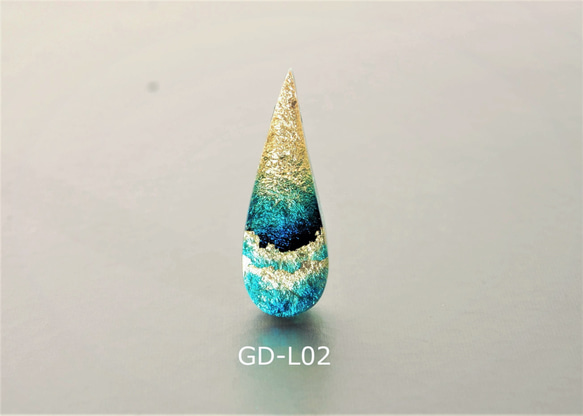 Sazanami - 雫ペンダント gd 7枚目の画像