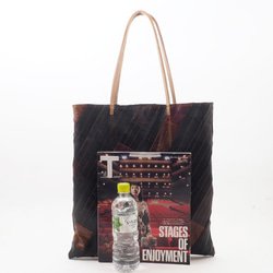 ＜即納＞まちなしlarge leather bag（マルチカラー）/山羊革、牛革/T061 3枚目の画像