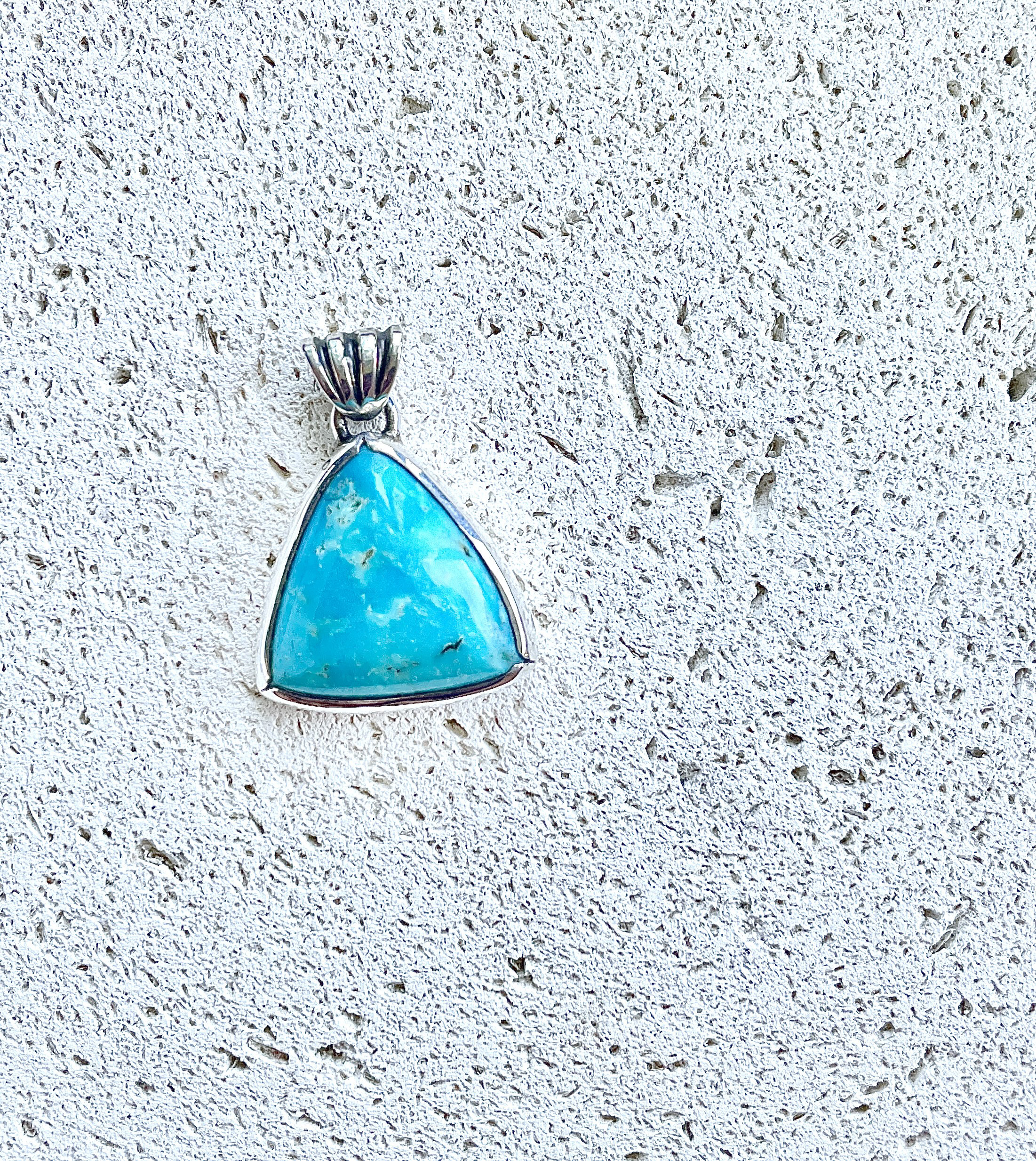 【一点もの】slver925 ターコイズ　ペンダントトップ