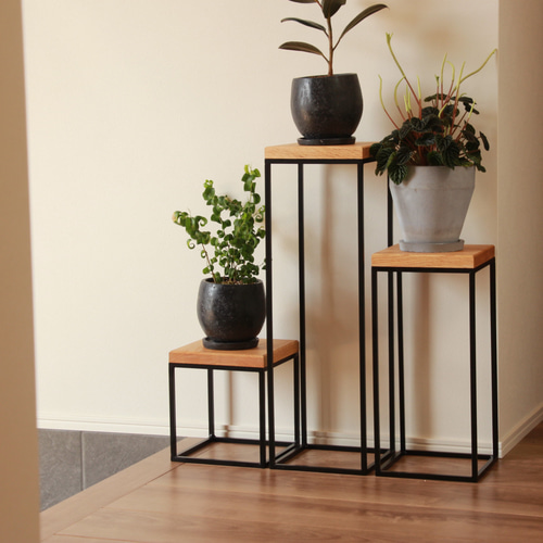 プランタースタンド プランターBOX 植物棚 多肉植物 観葉植物 アイアン