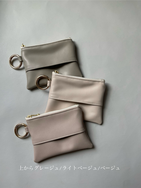 サイズが2種類から選べる　ポケットティッシュポーチ　 6枚目の画像