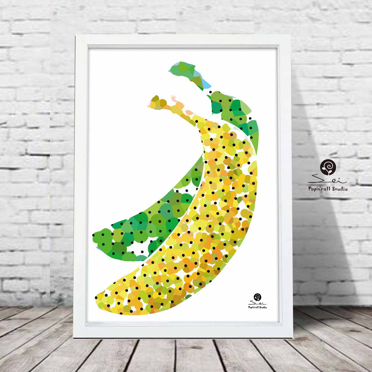 トーンバナナ バナナ　フルーツ　送料無料  ポスター　アートポスター 　592