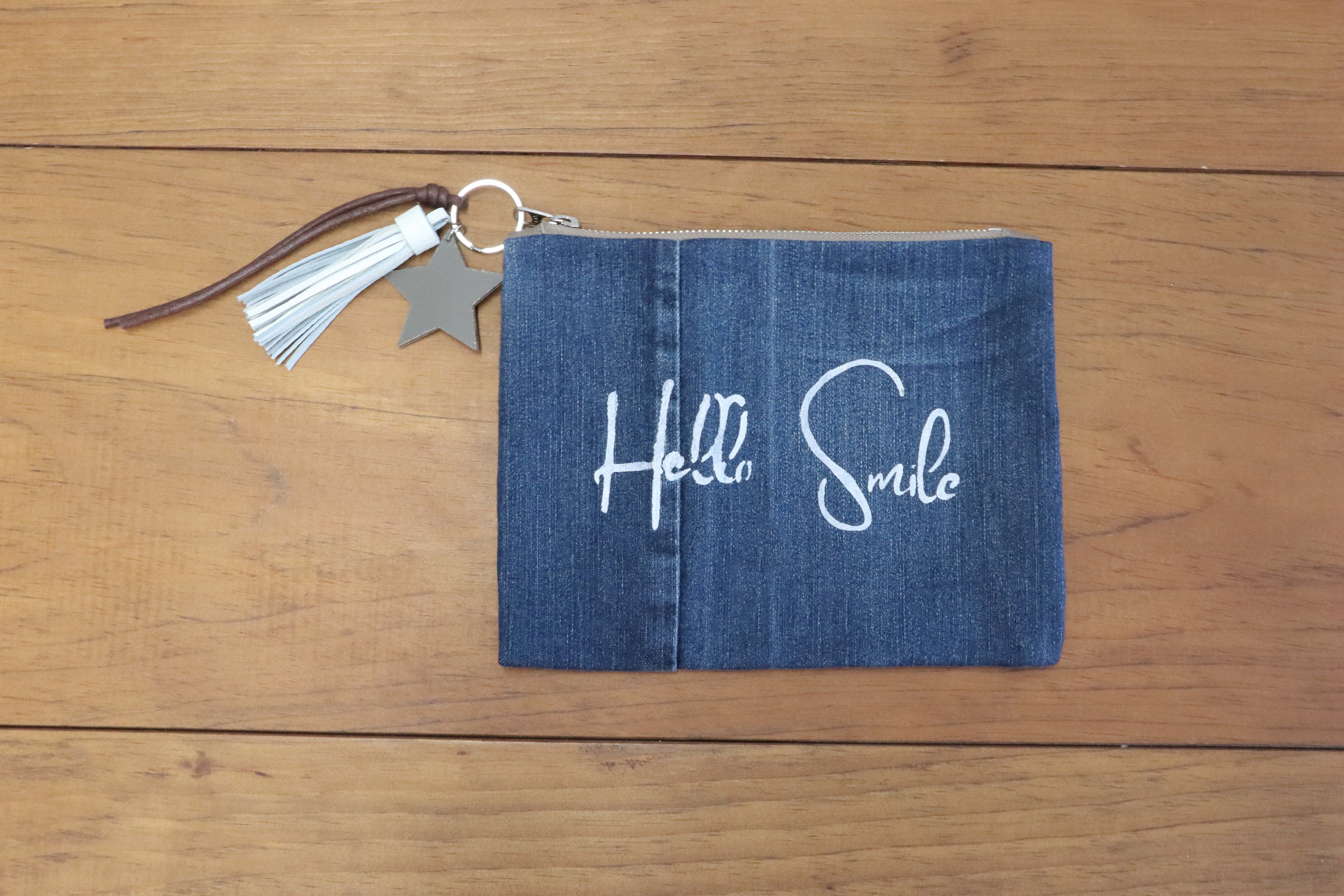 2022新発 星チャーム リメイクデニム キーホルダー printmakersfriend.com