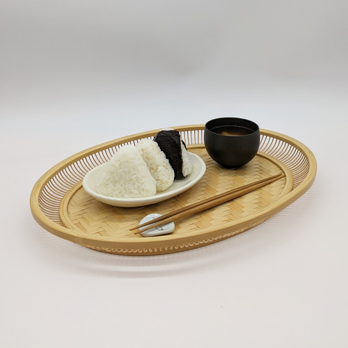 竹製 竹細工　真竹のトレー ランチョンマット 虎竹ランチョンマット（小） | 虎斑竹専門店 竹虎