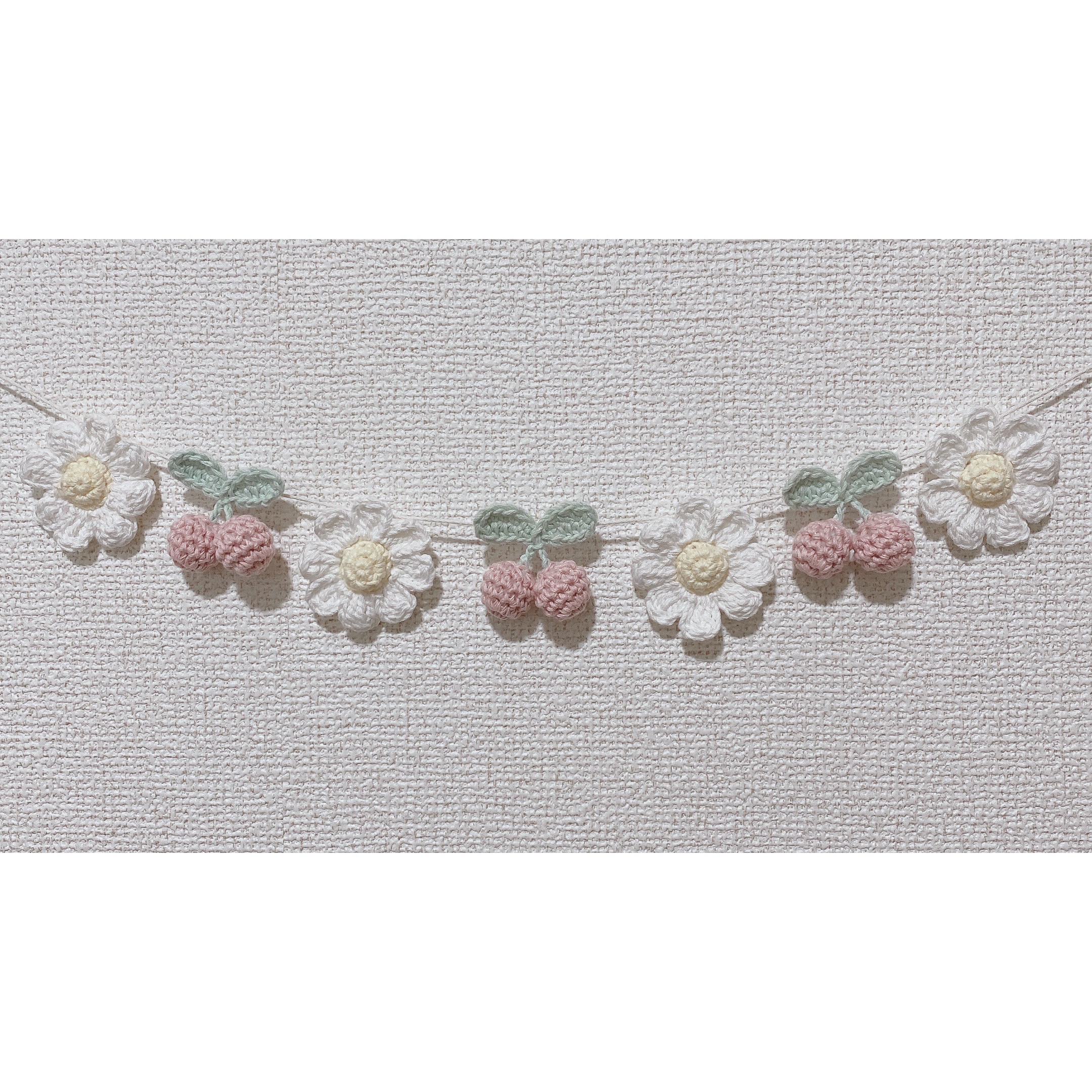 人気作家様ハンドメイド 布花ガーランド さくらんぼ アンティーク 美品 人気作家様ハンドメイド さくらんぼ 美品 布花ガーランド アンティーク