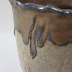 金色陶製植木鉢 15枚目の画像