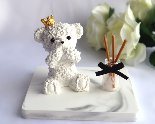 大きなテディベア アロマストーン Love