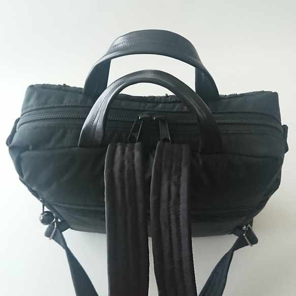 BLACK FRANCE RIBBON DAYPACK [S] 7枚目の画像