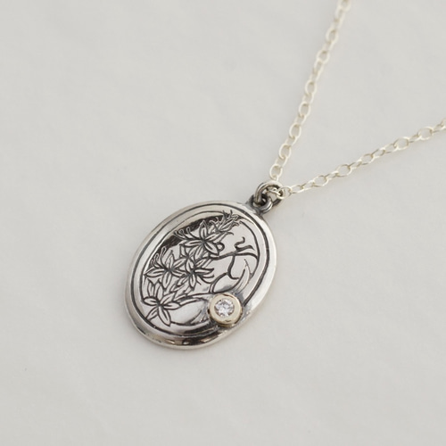 早割] Initial necklace [K] [P045SV] ネックレス・ペンダント atelier
