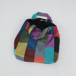 omake's kinchaku bag / patchwork 3枚目の画像