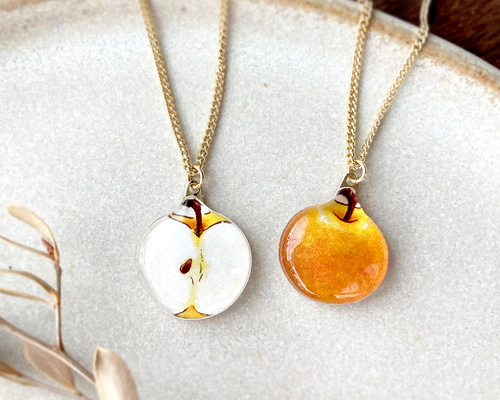 洋梨フェイクフルーツラフランス12個マスカット8個パールネックレス8本セット 洋梨フェイクフルーツラフランス12個マスカット8個パール