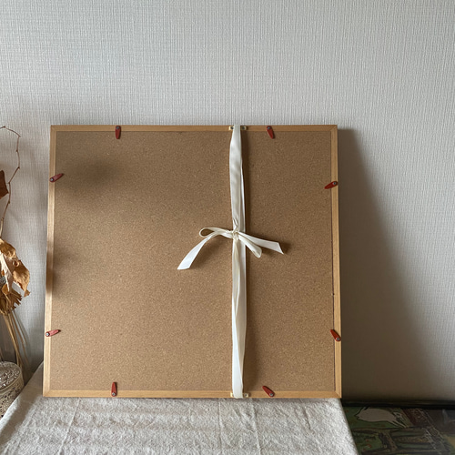 原画【夜はバラの花でロマンチックで宮殿でデートする黒猫2匹】