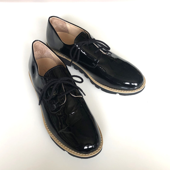 a-01 leather shoes (matte black) 8枚目の画像