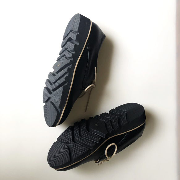 a-01 leather shoes (matte black) 3枚目の画像