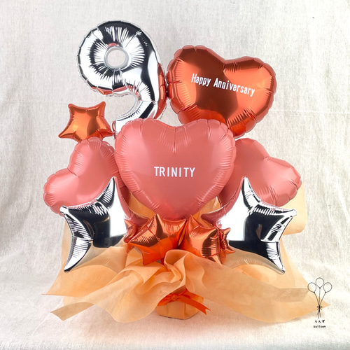 アシンメトリー ナンバー バルーンギフト バルーンブーケ 開店祝い