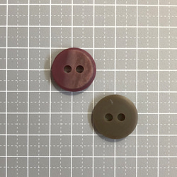 レトロ サークル 円形 ボタン アソート 20mm 8個セット at-191 3枚目の画像