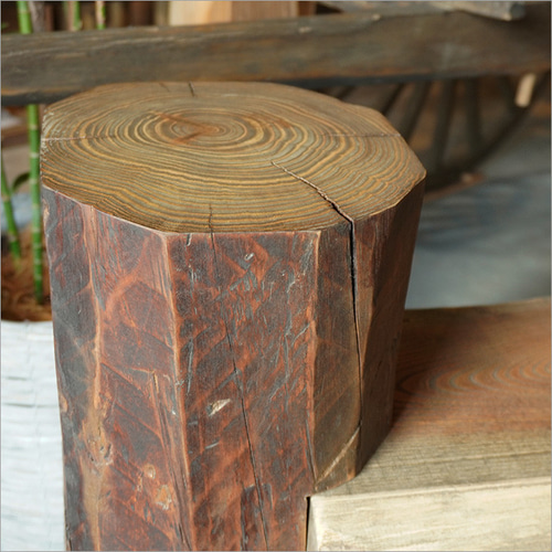 ケヤキ 一枚板 ベンチ 長椅子 木製 丸太 切り株 アンティーク 古材