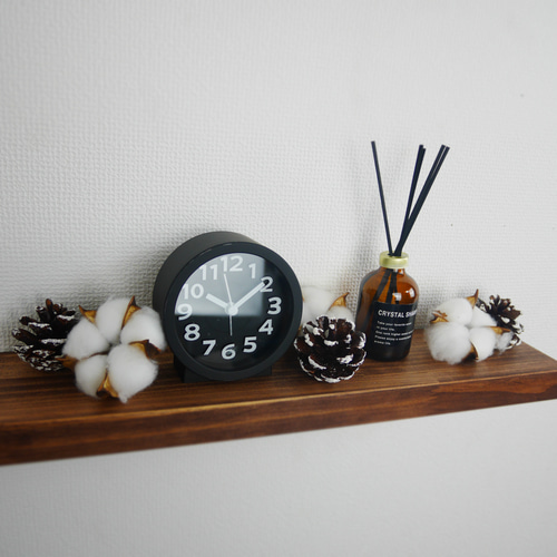 ウォールシェルフ 飾り棚 フローティング 棚受け 600㎜幅 奥行95