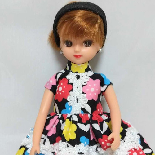 着せ替え用のドールお洋服&バンダナetcの3点セット/ハンドメイド
