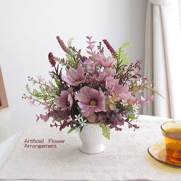 【造花】くすみ系フラワーセット オンライン ショップフラワー・ガーデニング - 【造花】くすみ系