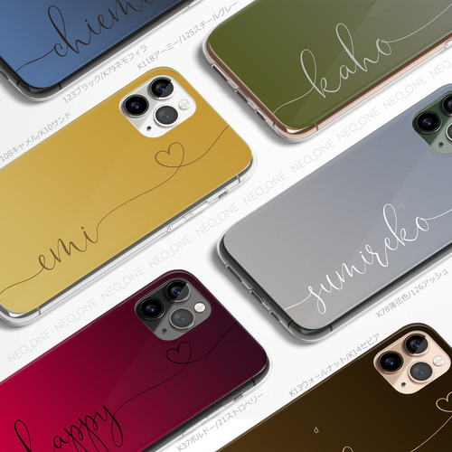 FANCL - 「iPhoneケース」イニシャル、文字入れ　ハードケーススマホケース initial-case-clear02.jpg