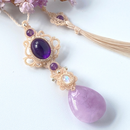 おまとめ専用です♡新作 アメジスト クンツァイト ムーンストーン パワーストーン レインボームーンストーン クンツァイト