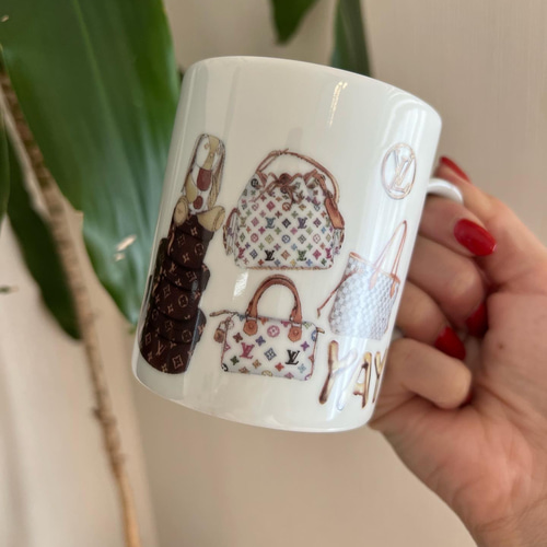 LV ブランド好きな方 モノグラム マグ マグカップ 25nico☺︎pon 通販