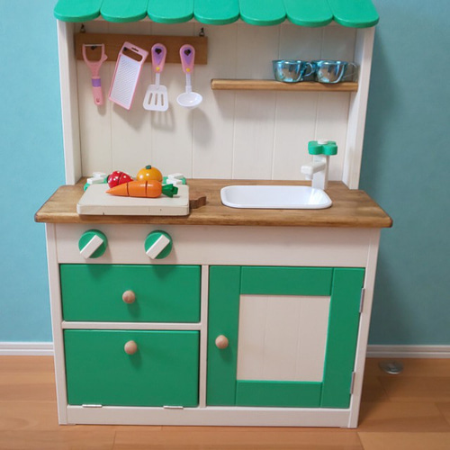 カントリー家具おままごとキッチン