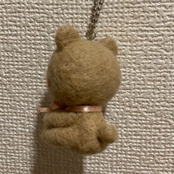 【ご依頼品】ピンクリボンのクマちゃん 3枚目の画像