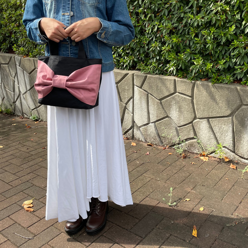 夢現の続き リボントートバッグ BLANC×M-Style Ribbon Class]リボントートバッグ | KOBUNSHA