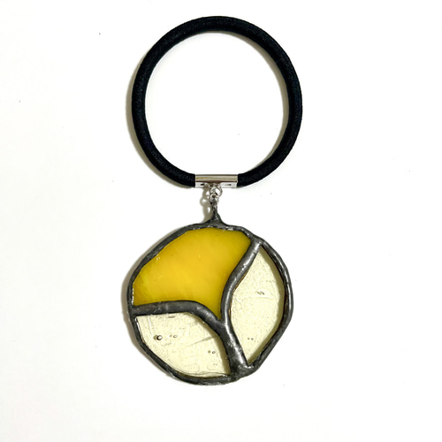 秋デザイン いちょうのヘアゴム