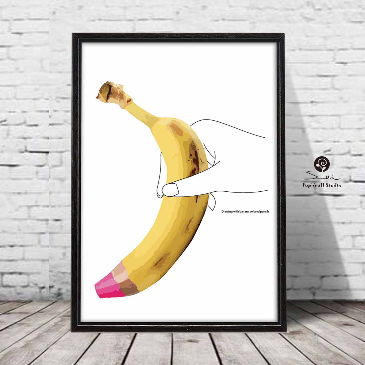 pencil   バナナ　送料無料　ポスター　アートポスター　アート　アート/seiで検索新着順 　601