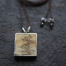 dendrite silver necklace (suikyou) 6枚目の画像