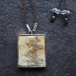 dendrite silver necklace (suikyou) 2枚目の画像