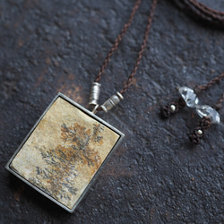 dendrite silver necklace (suikyou) 3枚目の画像