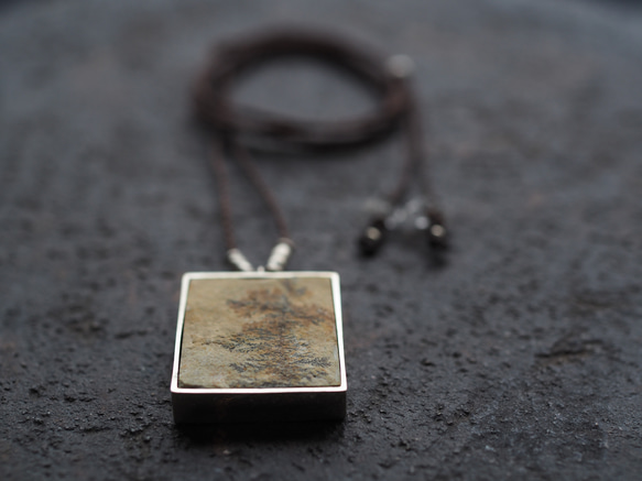 dendrite silver necklace (suikyou) 9枚目の画像